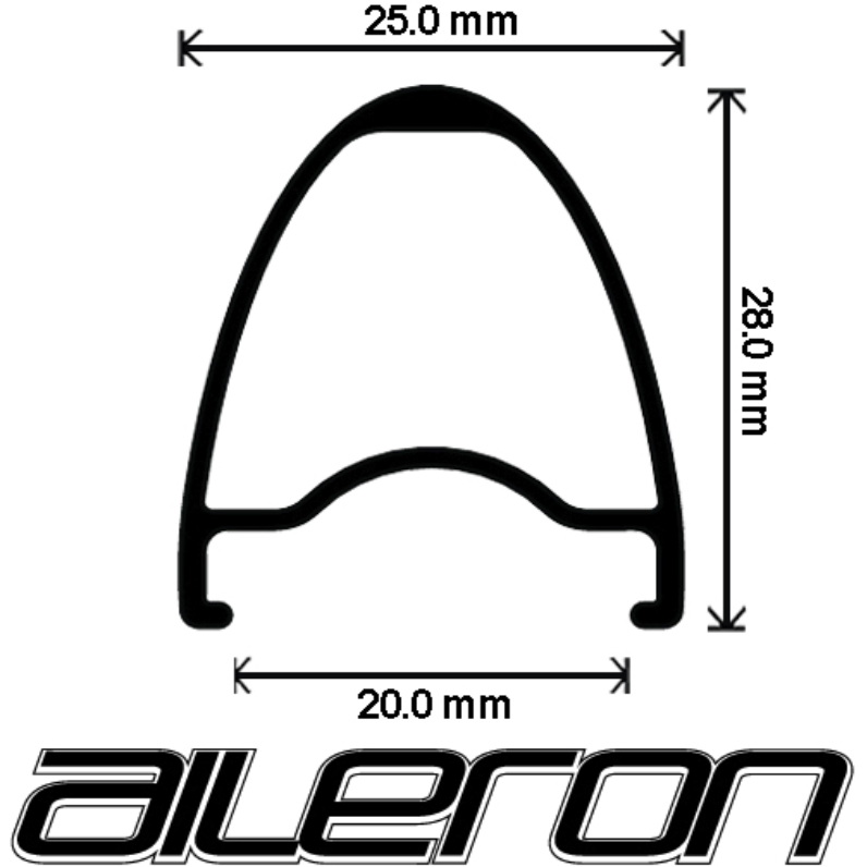 Aileron Front Wheel - Special - Close Out - Only One Set Left!!!!