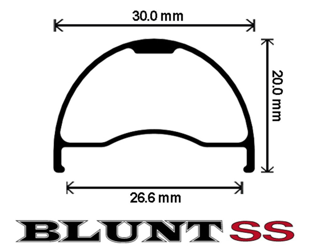 Blunt SS Deore Boost Wheelset - Special Closeout - Only One Set Left!!!!