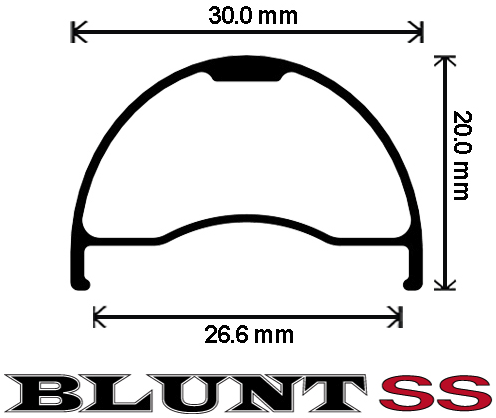Blunt SS Disc Brake Wheelset - Special Closeout - Only One Set Left!!!!