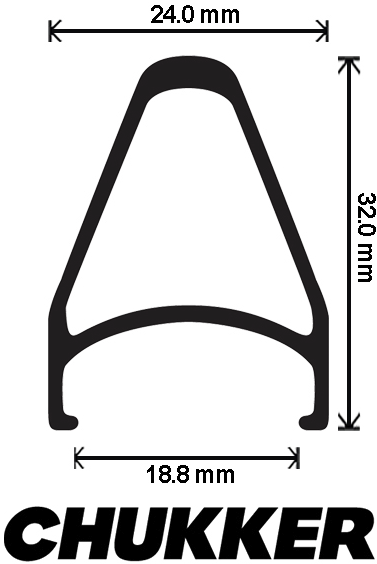 Chukker Disc Brake Wheelset - Special Closeout - Only One Set Left!!!!