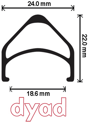 Dyad Rim Brake - Standard Build